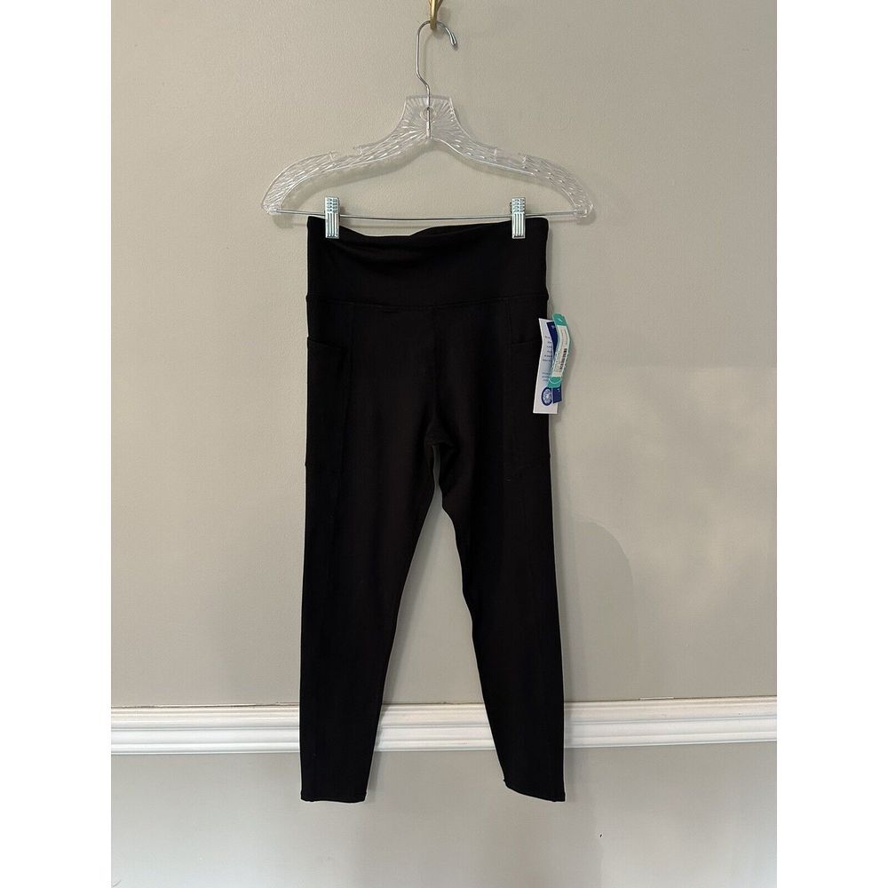 Threads 4 Thought Women's Astrid 2 Pocket Performance Legging Black Size XS